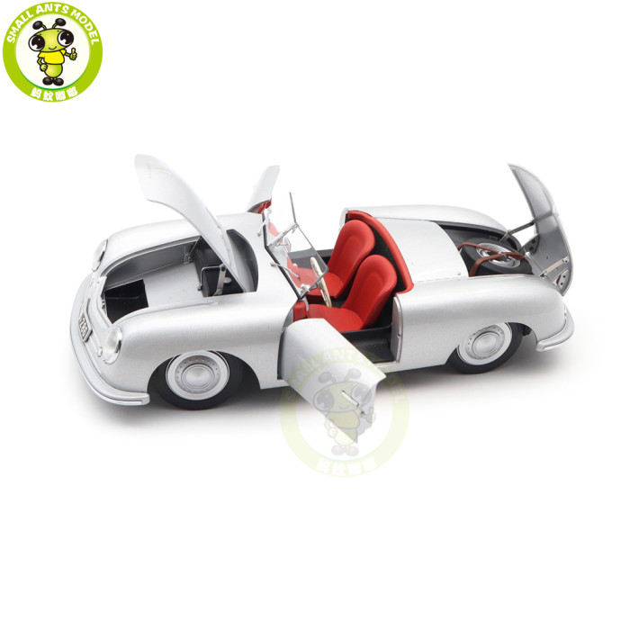 1/18 Porsche 356 NR.1 1948 Autoart 78072 Silver Diecast Model Car Gifts For Friends
