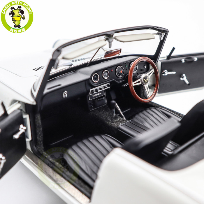 1/18 Honda S800 AUTOart 73278 White Diecast Model Car Gifts For Friends