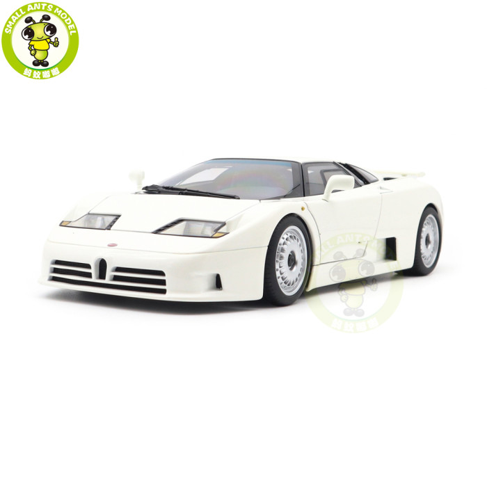 1/18 Bugatti EB110 GT Autoart 70978 White Diecast Model Car Toys Boys Girls Gifts