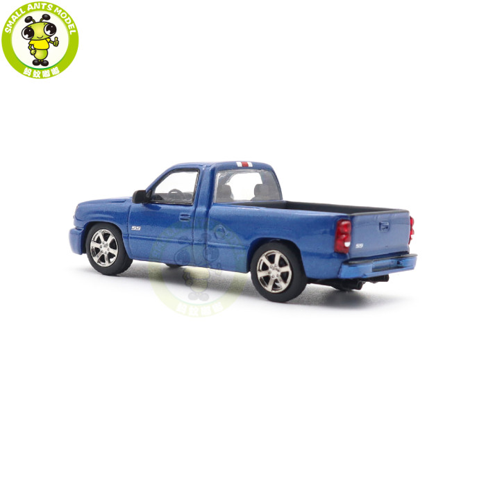 1/64 2006 Chevrolet Silverado Single Cab Paragon Diecast Model Toy Car Gifts For Friends Father