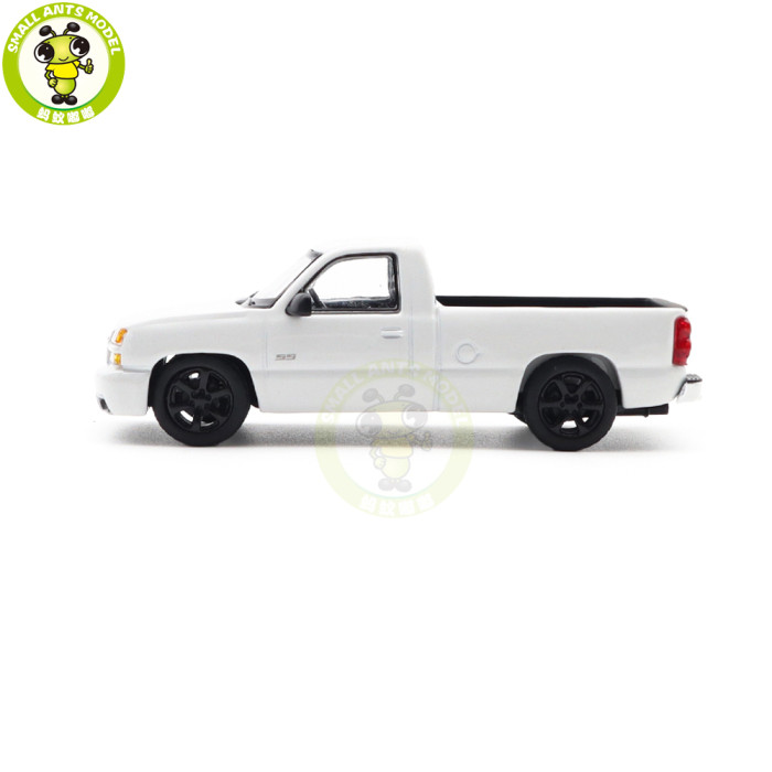 1/64 2006 Chevrolet Silverado Single Cab Paragon Diecast Model Toy Car Gifts For Friends Father