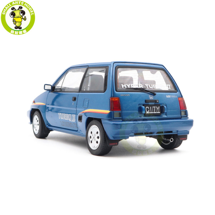 1/18 Honda City Turbo II With Motocompo AUTOart 73283 Diecast Model Car Gifts For Friends