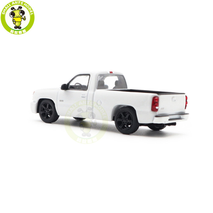 1/64 2006 Chevrolet Silverado Single Cab Paragon Diecast Model Toy Car Gifts For Friends Father