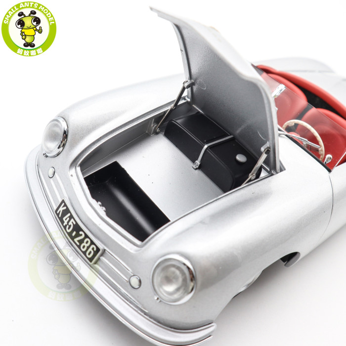 1/18 Porsche 356 NR.1 1948 Autoart 78072 Silver Diecast Model Car Gifts For Friends
