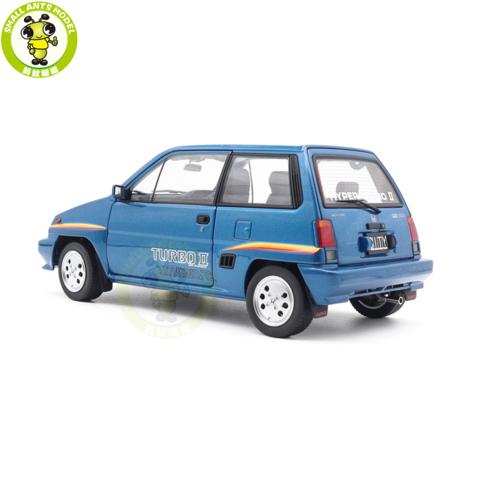 1/18 Honda City Turbo II With Motocompo AUTOart 73283 Diecast Model Car Gifts For Friends