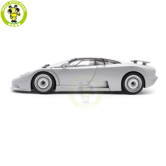 1/18 Bugatti EB110 GT Autoart 70979 Silver Diecast Model Car Gifts For Friends