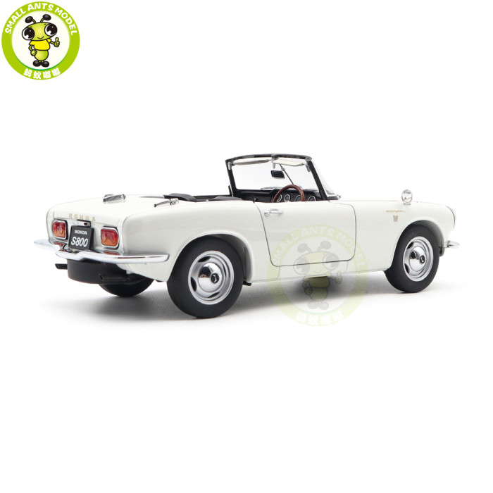 1/18 Honda S800 AUTOart 73278 White Diecast Model Car Gifts For Friends