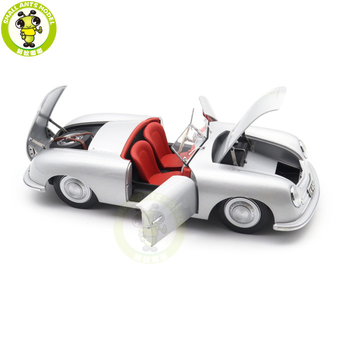 1/18 Porsche 356 NR.1 1948 Autoart 78072 Silver Diecast Model Car Gifts For Friends