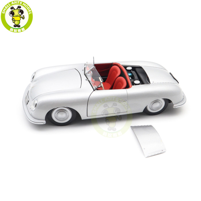 1/18 Porsche 356 NR.1 1948 Autoart 78072 Silver Diecast Model Car Gifts For Friends