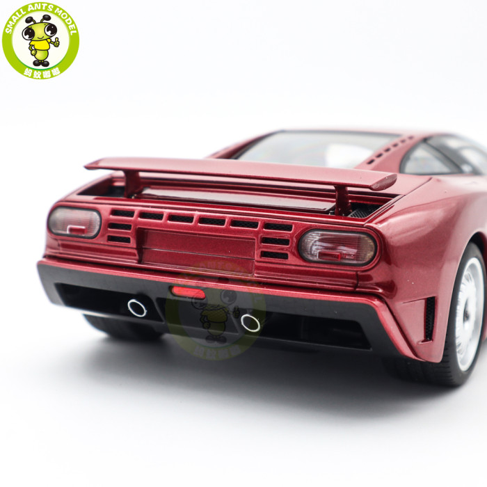 1/18 Bugatti EB110 GT Autoart 70977 Dark Red Diecast Model Car Gifts For Friends