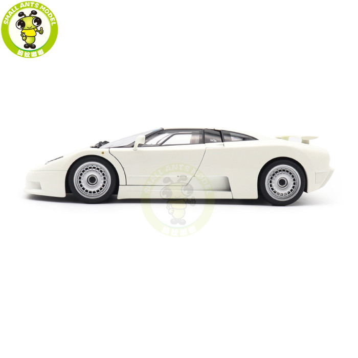 1/18 Bugatti EB110 GT Autoart 70978 White Diecast Model Car Toys Boys Girls Gifts