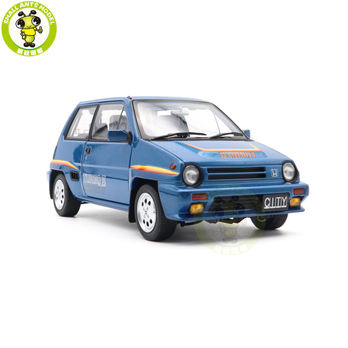 1/18 Honda City Turbo II With Motocompo AUTOart 73283 Diecast Model Car Gifts For Friends