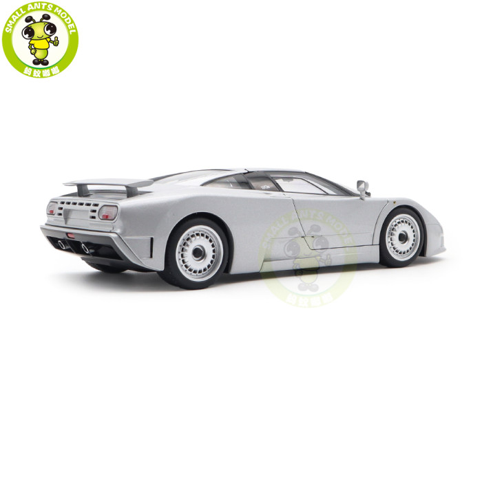 1/18 Bugatti EB110 GT Autoart 70979 Silver Diecast Model Car Gifts For Friends