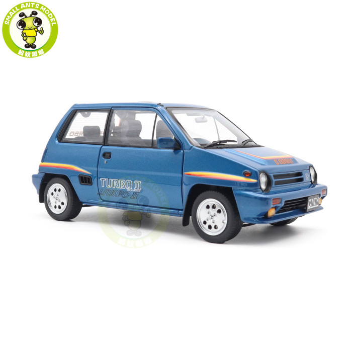 1/18 Honda City Turbo II With Motocompo AUTOart 73283 Diecast Model Car Gifts For Friends