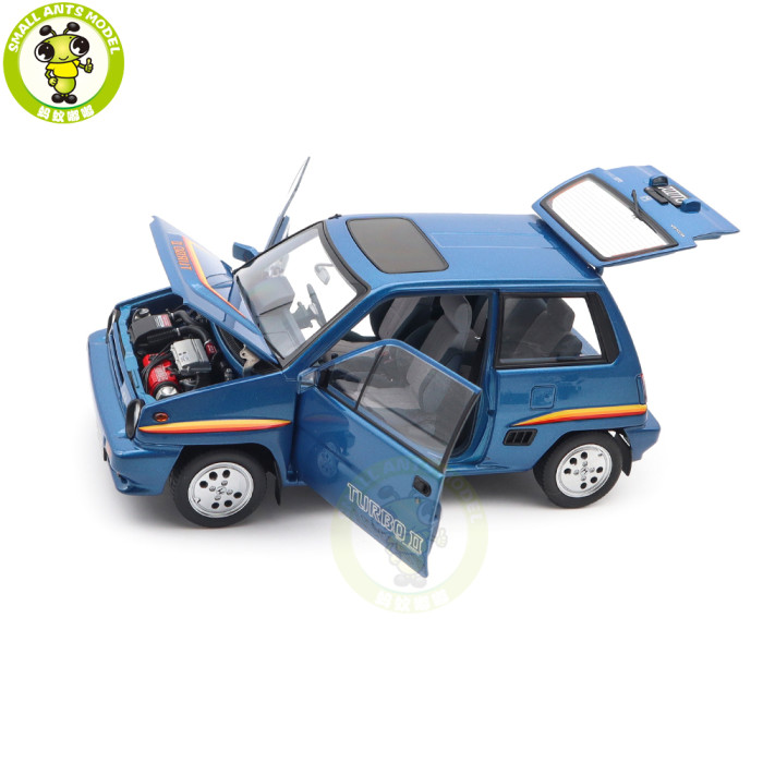 1/18 Honda City Turbo II With Motocompo AUTOart 73283 Diecast Model Car Gifts For Friends