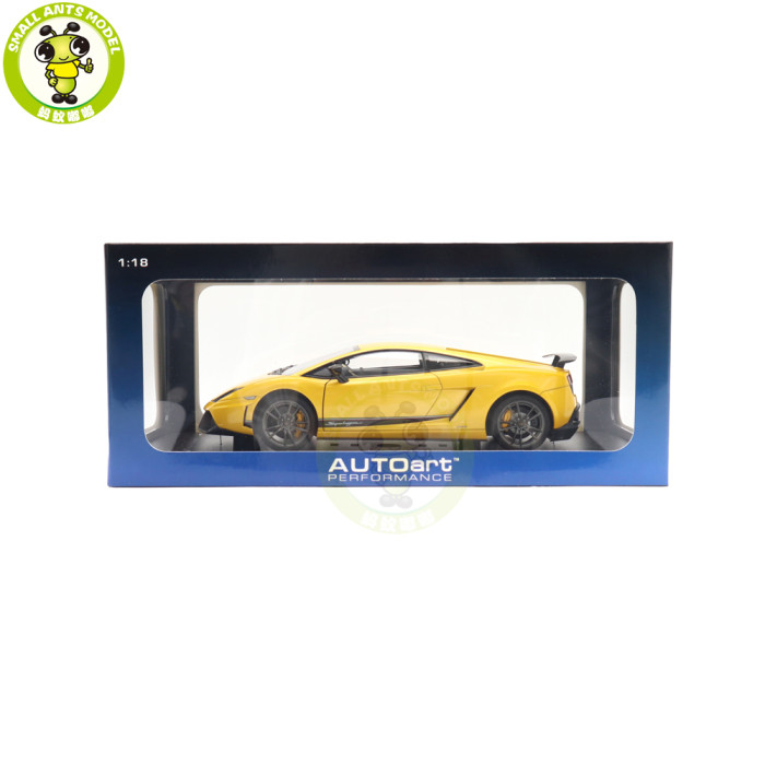 1/18 Lamborghini Gallardo LP570-4 Superleggera Autoart 74658 Yellow Diecast Model Car Gifts For Friends Father