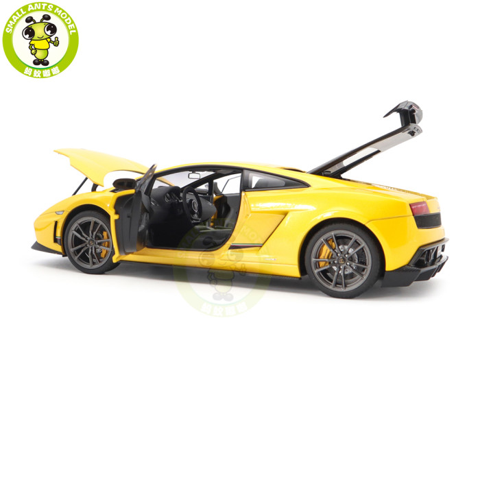 1/18 Lamborghini Gallardo LP570-4 Superleggera Autoart 74658 Yellow Diecast Model Car Gifts For Friends Father