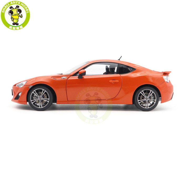 1/18 Toyota 86 GT Limited RHD AUTOart 78771 Orange Metallic Diecast Model Car Gifts For Friends
