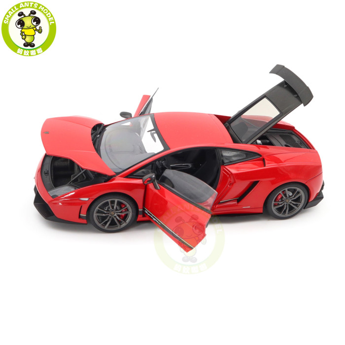 1/18 Lamborghini Gallardo LP570-4 Superleggera Autoart 74655 Red Diecast Model Car Gifts For Friends Father