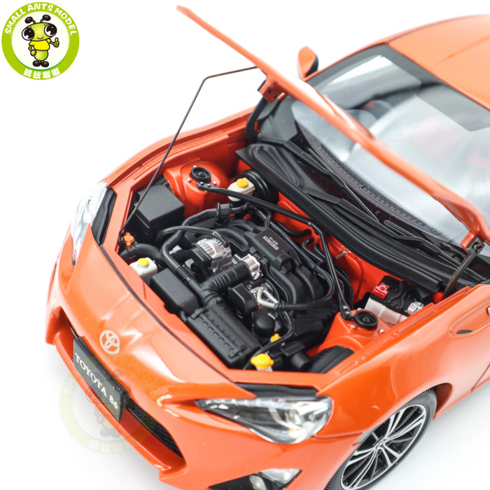 1/18 Toyota 86 GT Limited RHD AUTOart 78771 Orange Metallic Diecast Model Car Gifts For Friends
