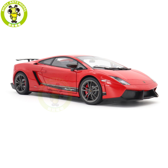 1/18 Lamborghini Gallardo LP570-4 Superleggera Autoart 74655 Red Diecast Model Car Gifts For Friends Father