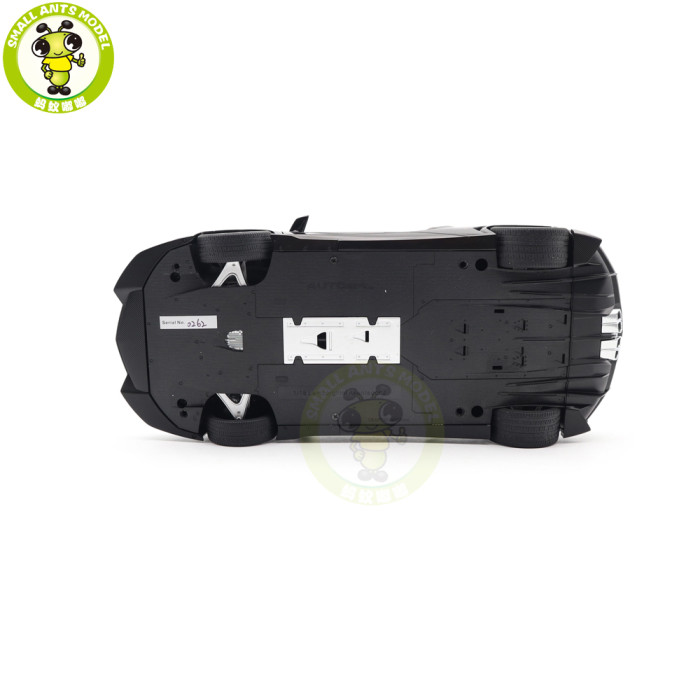 1/18 Lamborghini AVENTADOR J Autoart 74676 Black Diecast Model Car Gifts For Friends Father