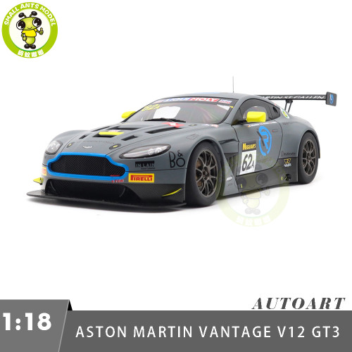 1/18 Aston Martin Vantage GT3 Team R-Motorsport Bathurst 12 Hour 2019 #62 Autoart 81906 Diecast Model Car Gifts For Friends Father