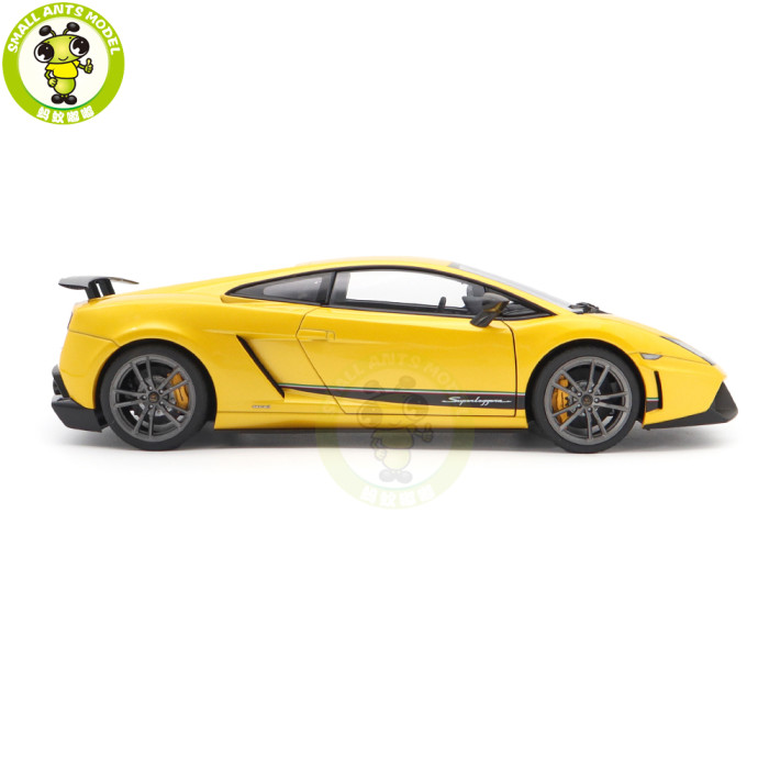 1/18 Lamborghini Gallardo LP570-4 Superleggera Autoart 74658 Yellow Diecast Model Car Gifts For Friends Father