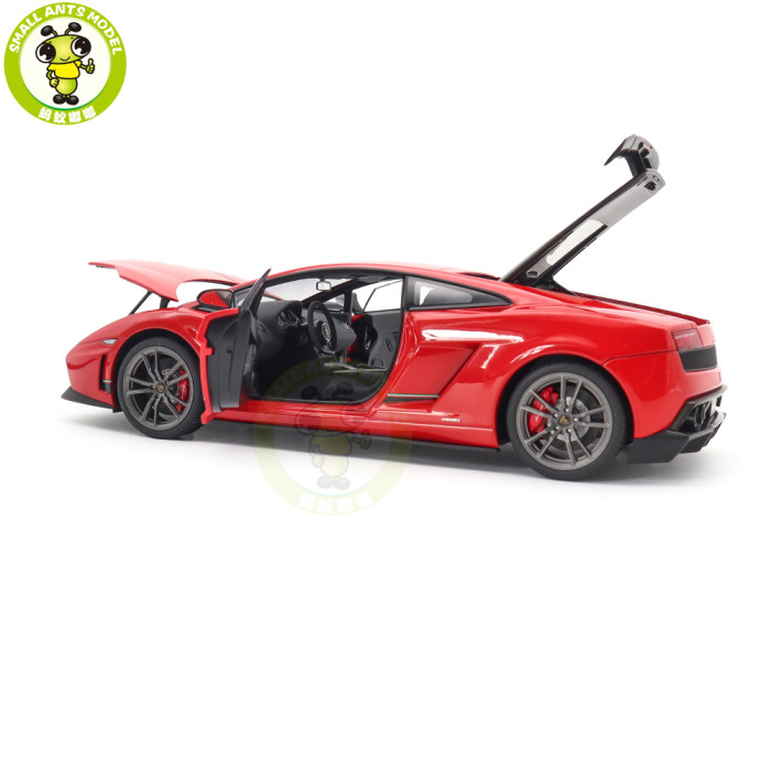 1/18 Lamborghini Gallardo LP570-4 Superleggera Autoart 74655 Red Diecast Model Car Gifts For Friends Father