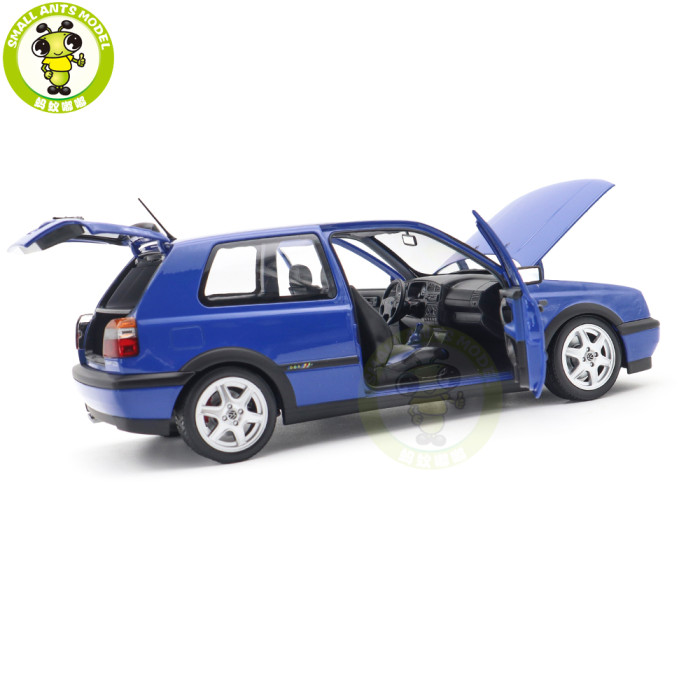 1/18 VW Volkswagen Golf GTI 1994 Norev 188506 Color Concept Jazz Blue Diecast Model Toys Car Boys Girls Gifts