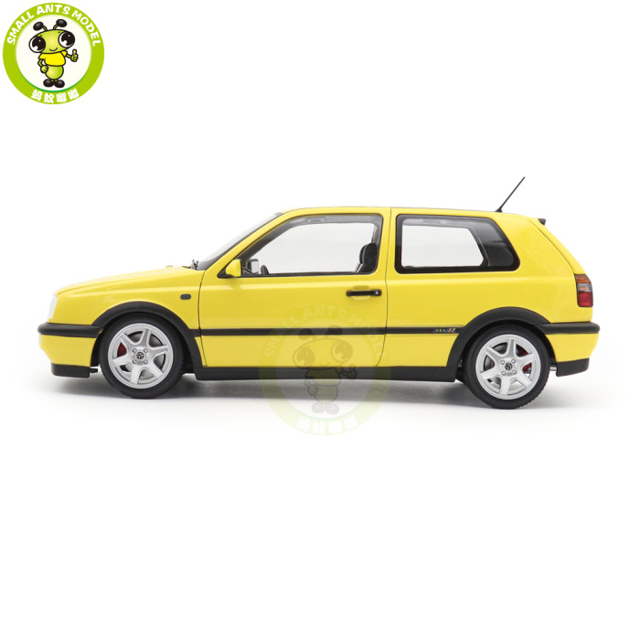 1/18 VW Volkswagen Golf GTI 1994 Norev 188507 Color Concept Yellow Diecast Model Toys Car Boys Girls Gifts
