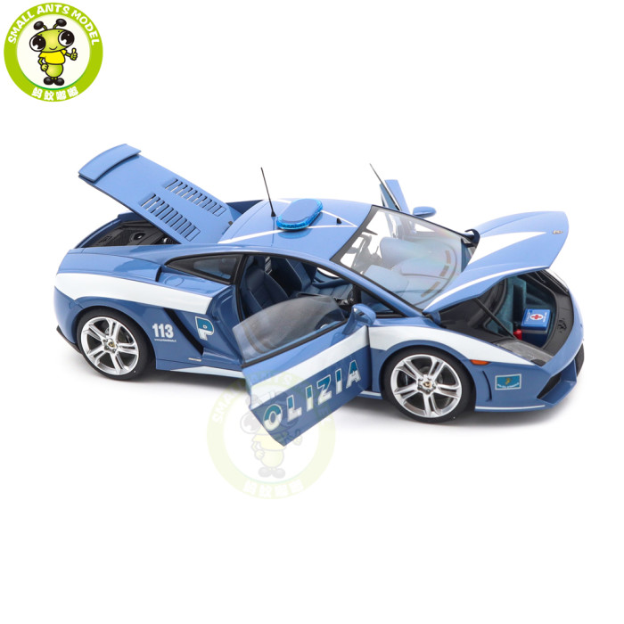 1/18 Lamborghini Gallardo LP560-4 Police Car Autoart 74599 Diecast Model Car Gifts For Friends Father