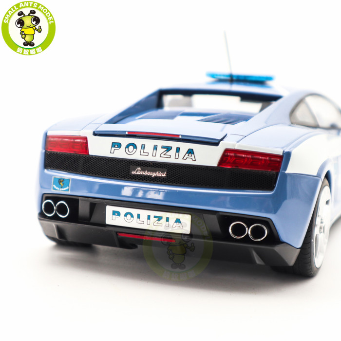 1/18 Lamborghini Gallardo LP560-4 Police Car Autoart 74599 Diecast Model Car Gifts For Friends Father