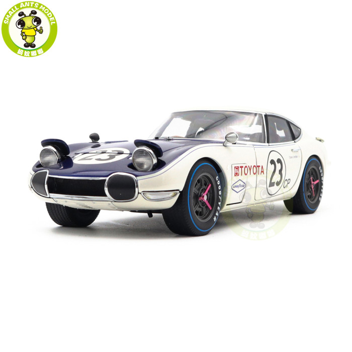 1/18 AUTOart 86815 Toyota 2000 GT SCCA 1968 #23 Diecast Model Toy Car Gifts For Friends Father
