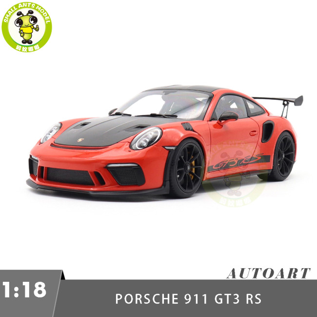 1/18 Porsche 911 991.2 GT3 RS Weissach Package AUTOart 78177 Lava Orange Model Car