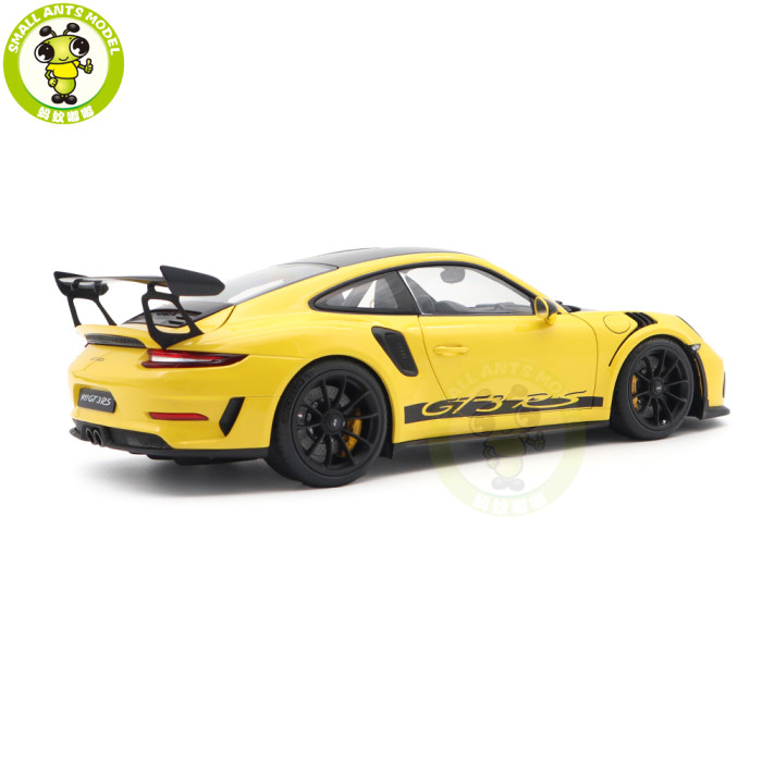 1/18 Porsche 911 991.2 GT3 RS Weissach Package AUTOart 78178 Racing Yellow Model Car