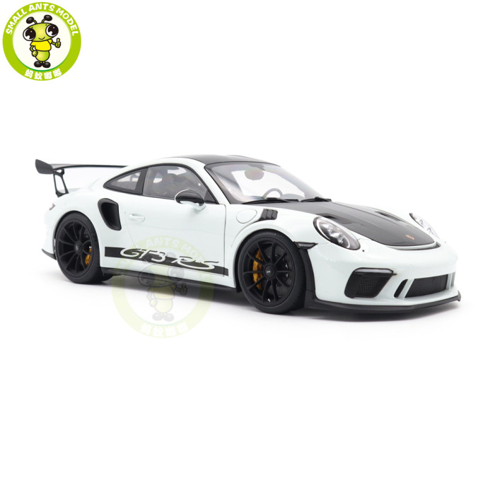 1/18 Porsche 911 991.2 GT3 RS Weissach Package AUTOart 78176 White Model Car