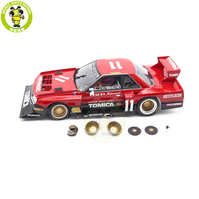 1/18 Nissan Skyline RS Turbo Super Silhouette 1982 AUTOart 88276 Diecast Model Car Gifts For Friends