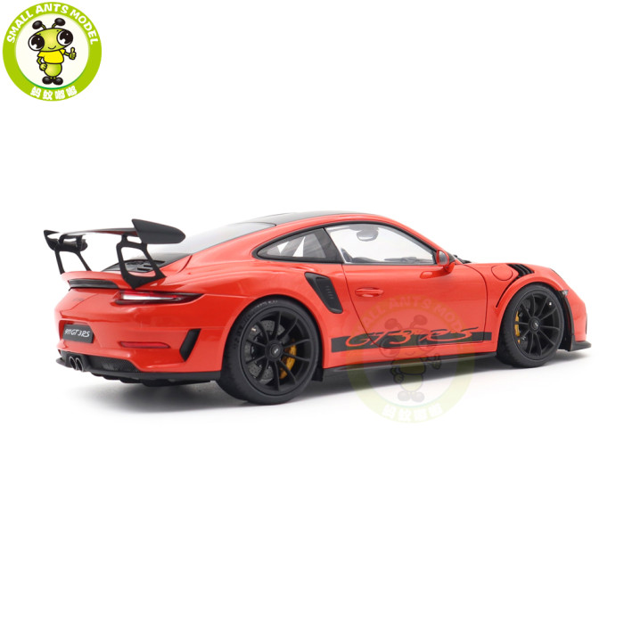 1/18 Porsche 911 991.2 GT3 RS Weissach Package AUTOart 78177 Lava Orange Model Car