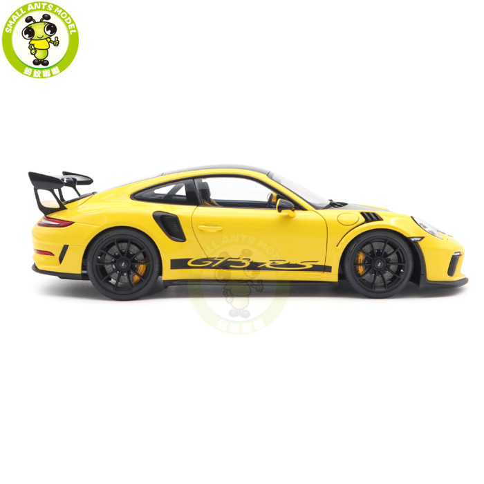1/18 Porsche 911 991.2 GT3 RS Weissach Package AUTOart 78178 Racing Yellow Model Car