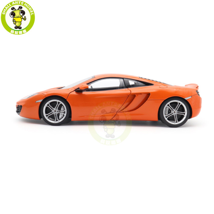 1/18 McLaren MP4-12C 12C Autoart 76006 Orange Model Toy Car Gifts For Father Friends
