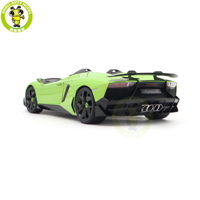 1/18 Lamborghini AVENTADOR J Autoart 74677 Green Diecast Model Car Gifts For Friends Father