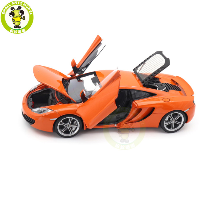 1/18 McLaren MP4-12C 12C Autoart 76006 Orange Model Toy Car Gifts For Father Friends