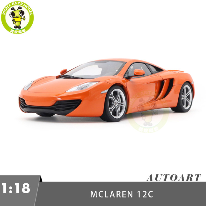 1/18 McLaren MP4-12C 12C Autoart 76006 Orange Model Toy Car Gifts For Father Friends