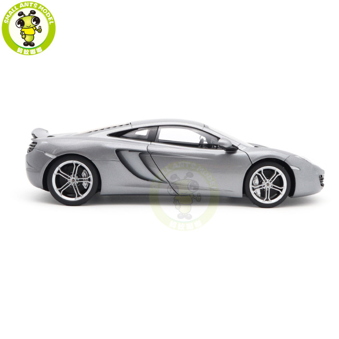 1/18 McLaren MP4-12C 12C Autoart 76007 Silver Model Toy Car Gifts For Father Friends