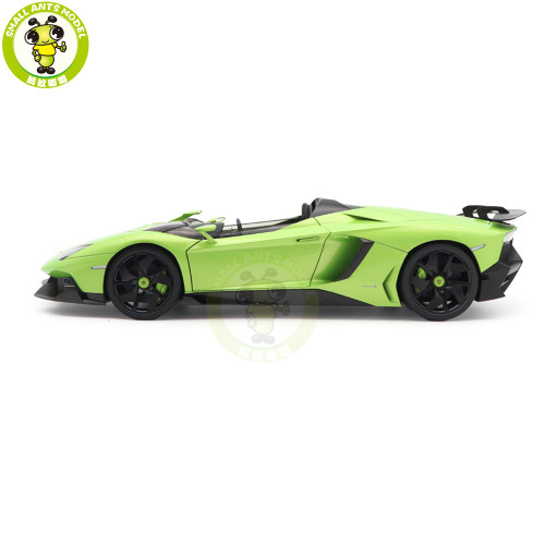 1/18 Lamborghini AVENTADOR J Autoart 74677 Green Diecast Model Car Gifts For Friends Father