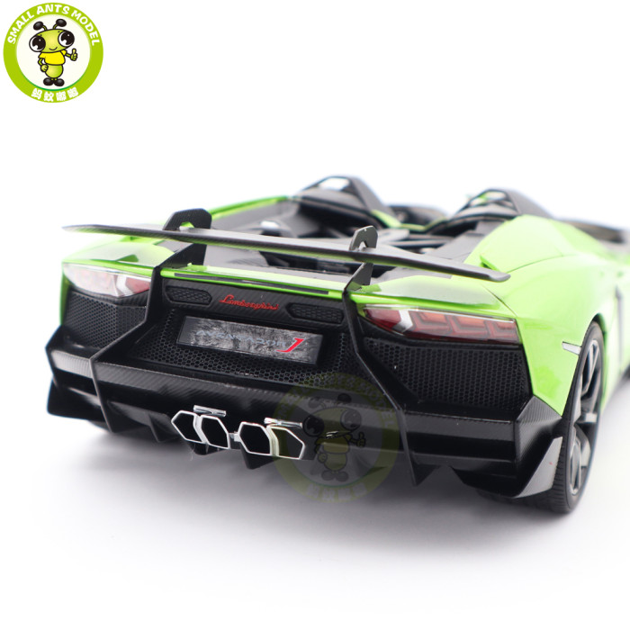 1/18 Lamborghini AVENTADOR J Autoart 74677 Green Diecast Model Car Gifts For Friends Father