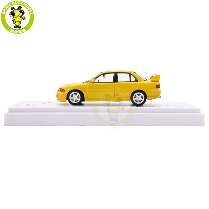 1/64 Whelart Mitsubishi Lancer Evolution III EVO 3 Lighting Function Diecast Model Toy Car Gifts For Friends