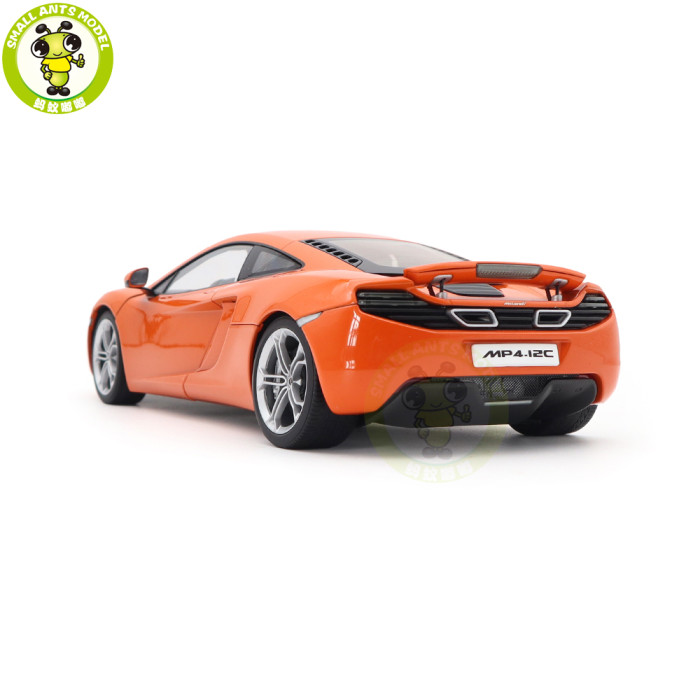 1/18 McLaren MP4-12C 12C Autoart 76006 Orange Model Toy Car Gifts For Father Friends