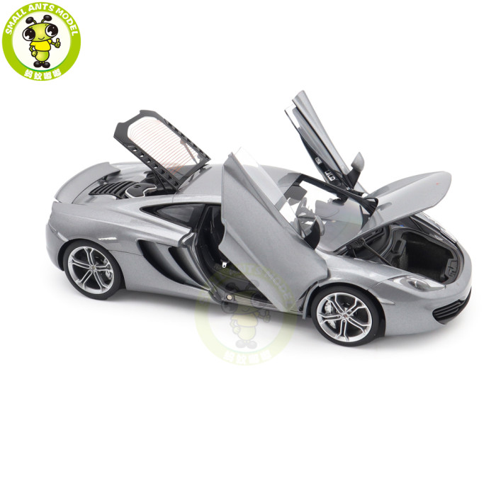 1/18 McLaren MP4-12C 12C Autoart 76007 Silver Model Toy Car Gifts For Father Friends